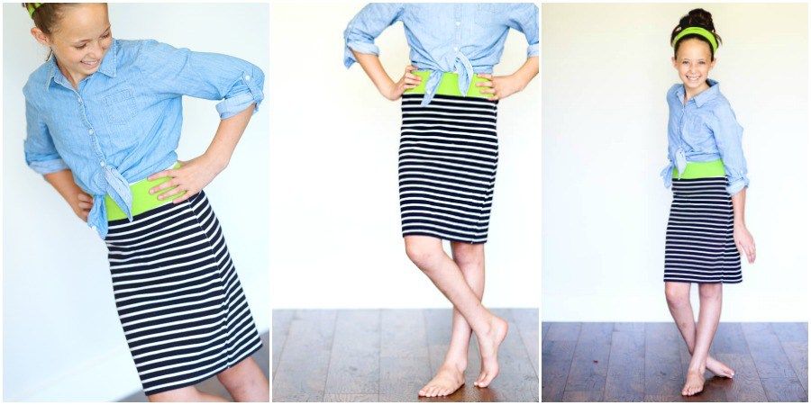 Quick and simple, the best kind of clothing tutorials!! 🌈🌟Tutorial: Easy 10-minute t-shirt skirt buff.ly/2hp5CCS