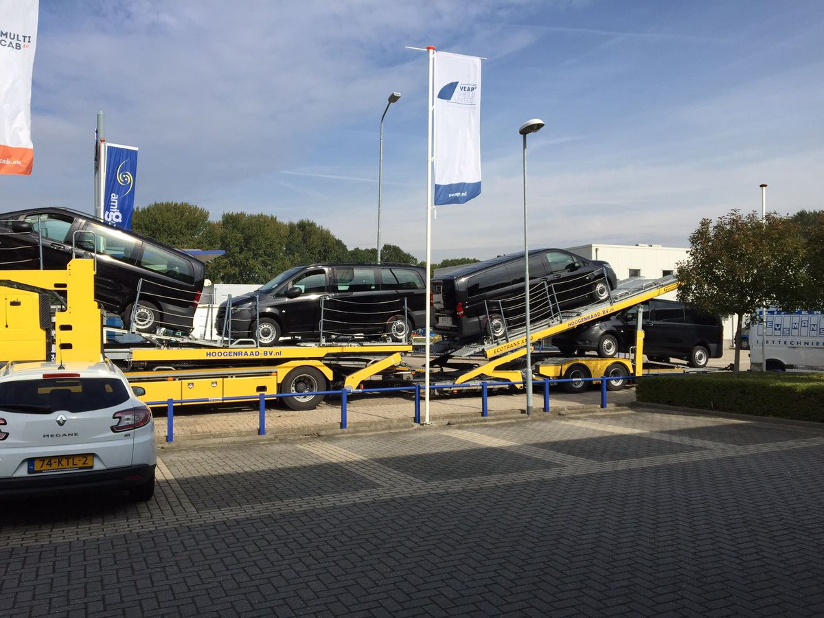 De week goed begonnen! Inname van 4 Mercedes-Benz Vito's. Deze zullen worden omgebouwd naar grijs kenteken. Contact: +31 (0)488 482446