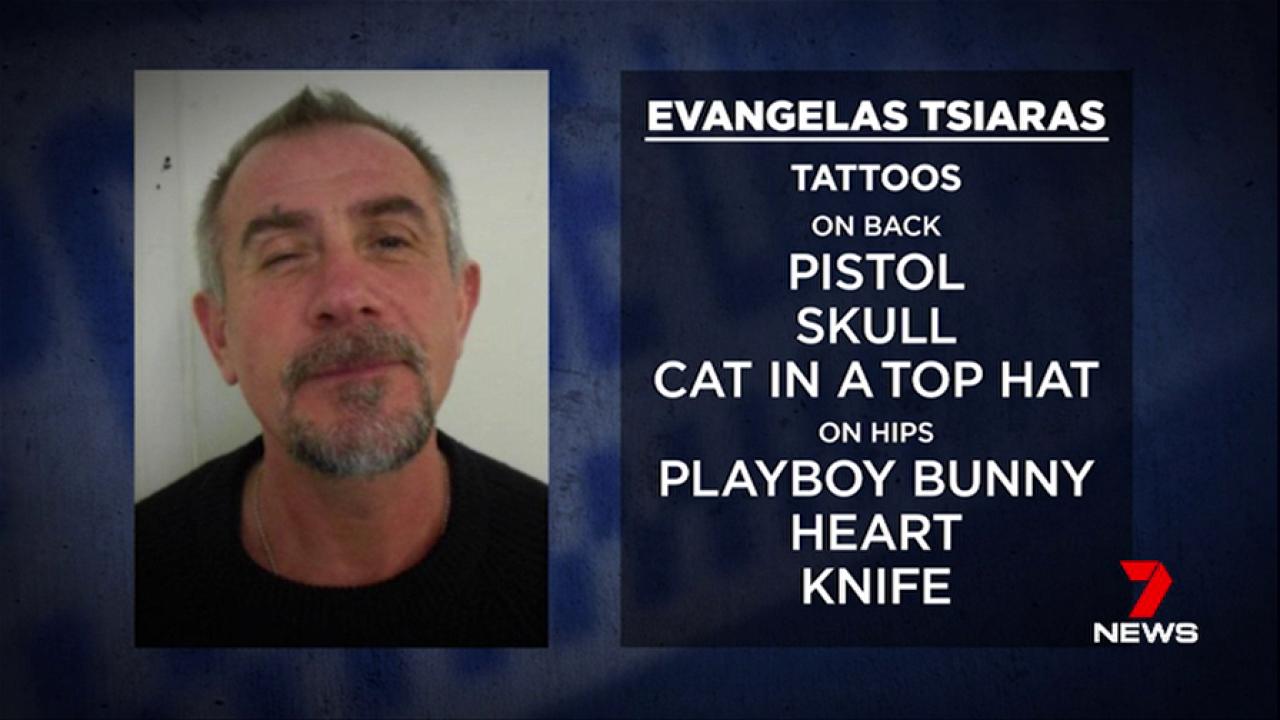 7NEWS Melbourne on Twitter "Registered sex offender Evangelas Tsiaras is on the run, and is