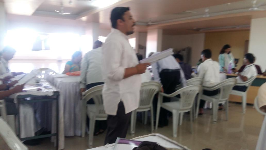 CHESS The innovative programme started today for Pune region at Ch. Shivaji Stadium Vale wadi Pune..
Mohan Bapat. Introduced CHESS