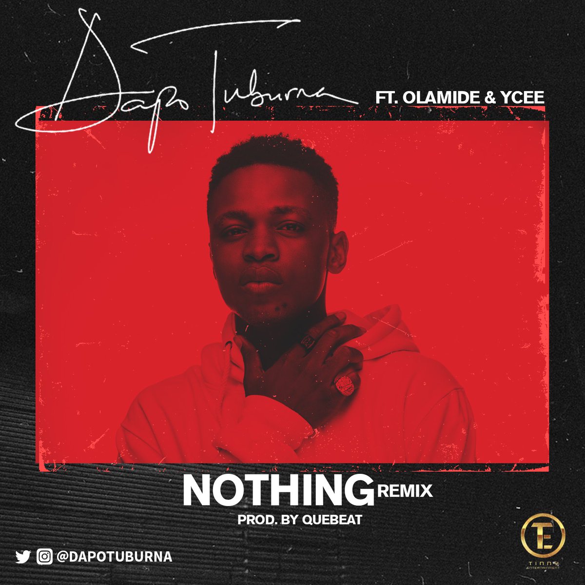 thezoneagency's tweet photo. #NothingRemix is a jam ANY GADDEM TIME by @DapoTuburna FT. @olamide_YBNL & @iam_YCEE
https://t.co/n0oRuiurtF https://t.co/OSNKeMizfU