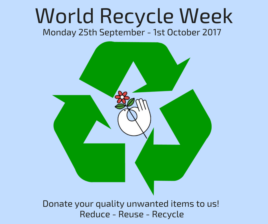 EmmausSW's tweet photo. Its #WorldRecycleWeek do your bit for the environment and donate your quality unwanted goods to #EmmausSouthWales  #Recycle #HomelessCharity https://t.co/bypKC4S1pT