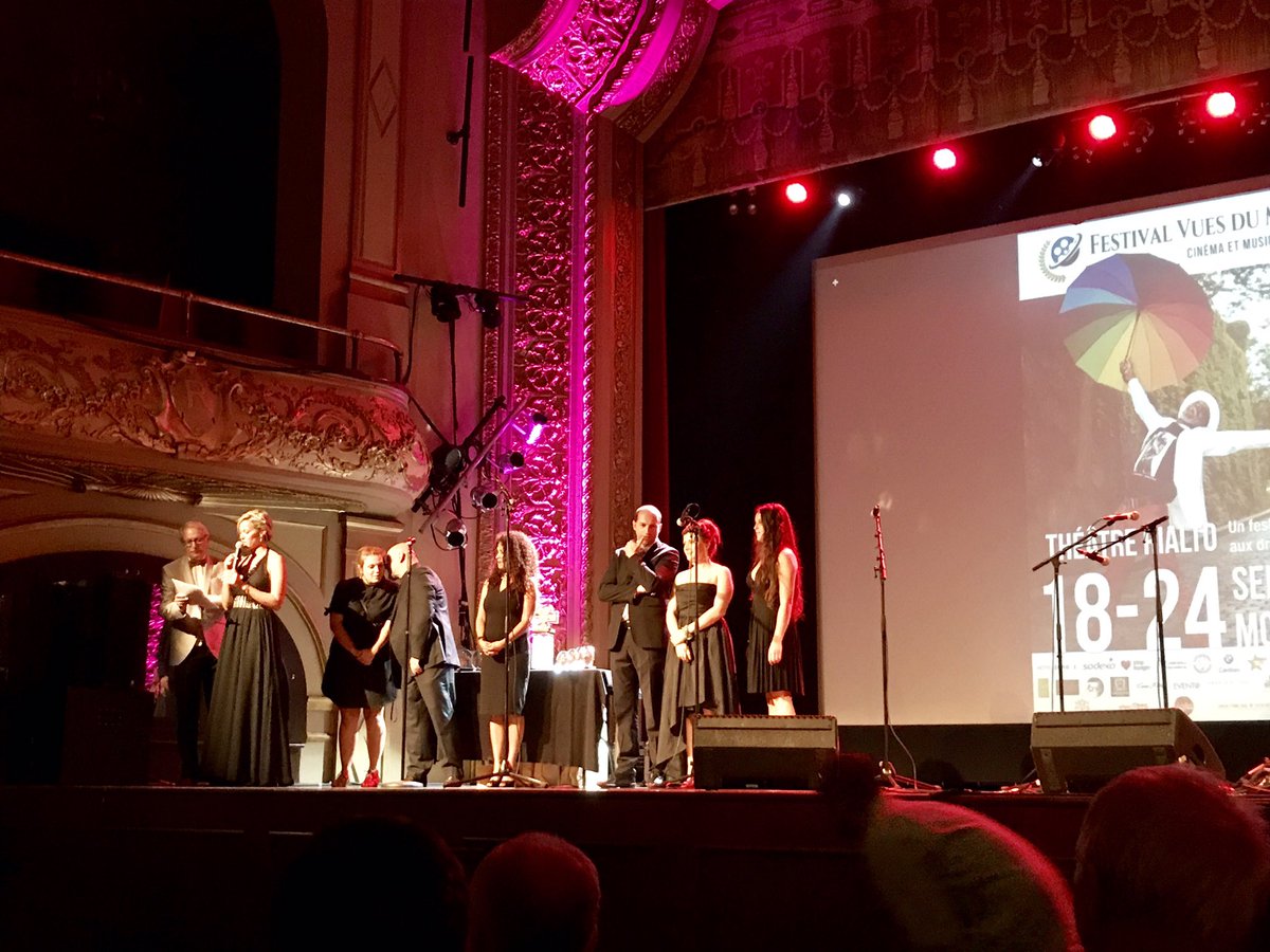 gilglogowski's tweet photo. "Je t'aime à la folie" remporte le prix du meilleur court métrage au festival Vues du monde à Montréal !
#jtmalafolie #viewsoftheworld https://t.co/aeyiFe7DJN