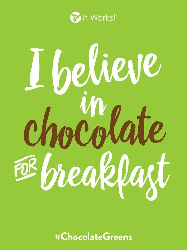 ToshaUmfleet's tweet photo. It's Monday. Chocolate for breakfast is highly acceptable!

#ChocolateGreens #SomethingFierce💚 https://t.co/TDqjYzyZ66
