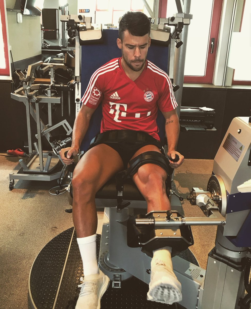 Dos meses desde la operación. Ahora toca recuperar masa muscular!💪

Two months since surgery. Now time to recovery muscle mass!💪
<a href="/FCBayern/">FC Bayern München</a>
