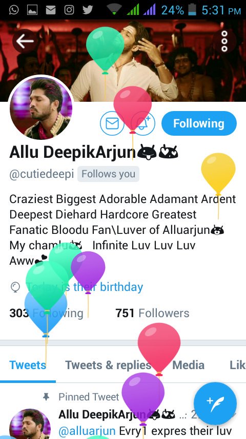 mishraminiArk's tweet photo. @cutiedeepi happy happy birthday deepu 🎂🎂🎉🎉🎉 god bless u have a wonderful year https://t.co/KonlzWVEqx