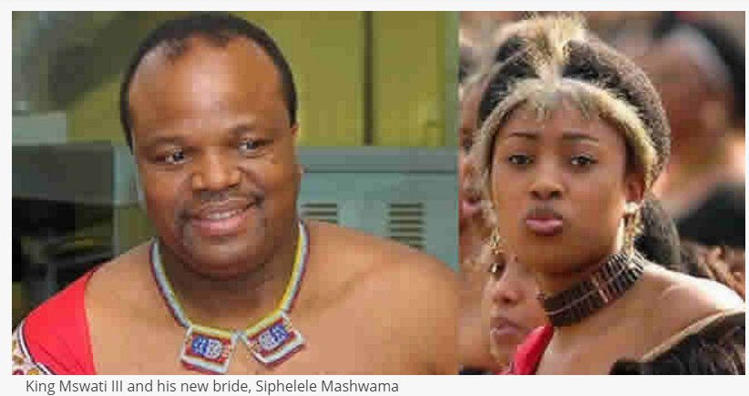Punch Newspapers on X: "Swaziland's King, Mswati III, marries 19-year-old as 14th wife https://t.co/H2HWbKTeq3 https://t.co/Hhb1fyIQe3" / X