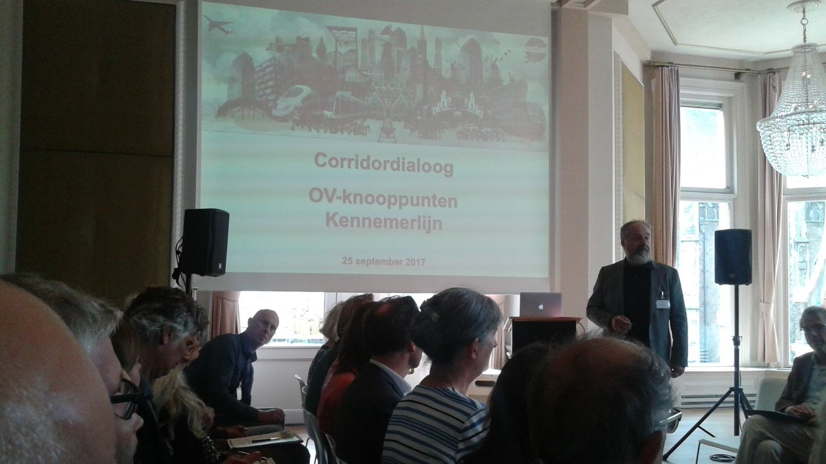 Start zogeheten corridordialioog in Philharmonie. Over toekomst Stationsplein en directe omgeving. Belangrijk voor Haarlemse binnenstad.