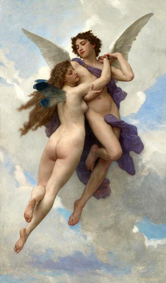 神話や歴史の芸術bot A Twitter ウィリアム アドルフ ブグロー エロスとプシュケ 19年 William Adolphe Bouguereau Love And Psyche 19 Psyche Art Mythology T Co Jfz6mgjmdi
