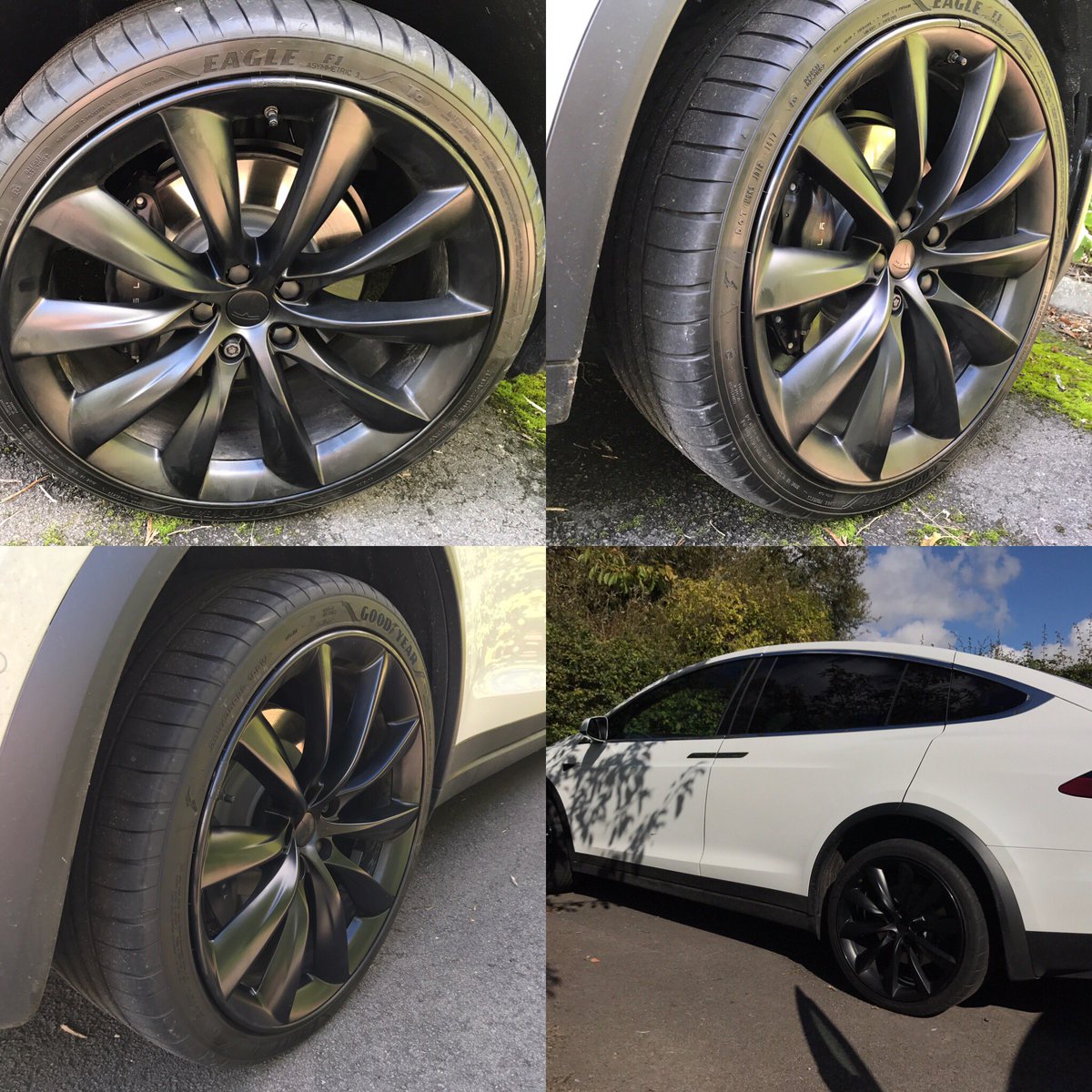 MotorSplash_'s tweet image. Black Exclusive Alloygator fitted to this brand new Tesla... Fully fitted for £139.99 #Alloygator #Tesla #rimprotection