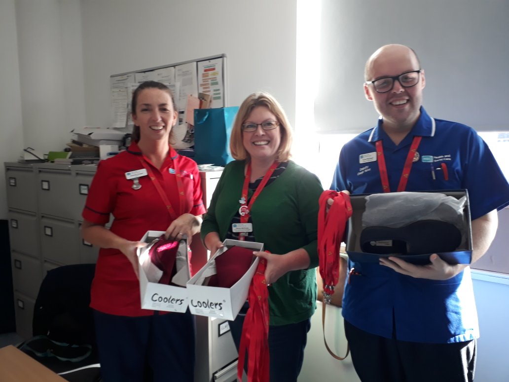 Trish_McKinney's tweet photo. Hearing about all the excellent work being done in Ward 5a RVH @BelfastTrust to reduce falls. 77% reduction in past year #pleasecalldontfall https://t.co/FfZxeSc2Fz