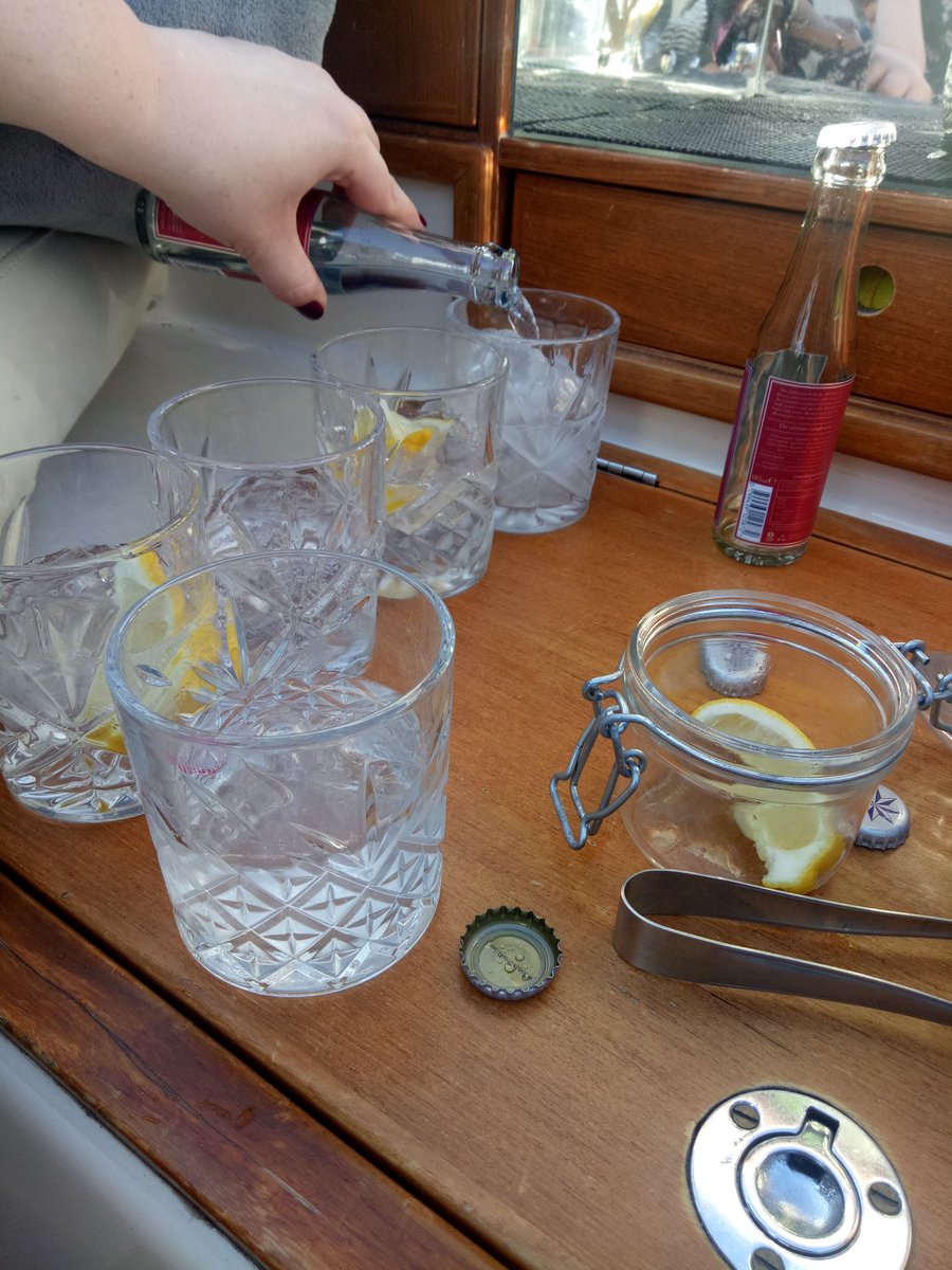 sophiesscran's tweet photo. So far this is the best Saturday ever... Gin on a boat straight after breakfast #fdbloggers #clinkbloggers17 #Noord #Amsterdam 🙌 https://t.co/HuYjWvRudR