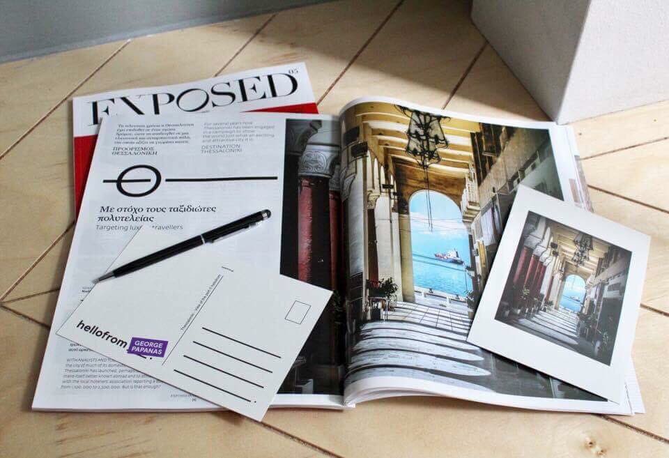 hellofrom_gr's tweet image. George Papanas Photography says ... hellofrom Thessaloniki!
We are so happy our George is featured in Exposed in Thessaloniki magazine.