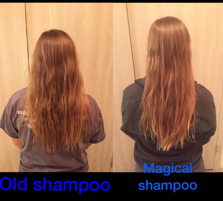 BeTheStand101's tweet photo. I did an experiment yesterday that I immediately regretted. I washed my hair with my old shampoo 🙈 ya'll my hair looked like 💩. ❤️#monat https://t.co/hU2Bdw0v0r
