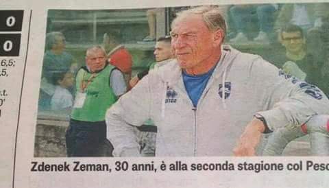 Largo ai giovani! #chetempochefa #25settembre #Zeman