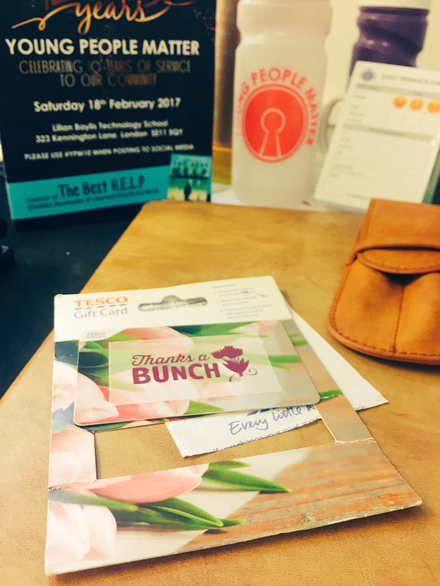 EVERY LITTLE HELPS! 
A huge thank you to @TescoLambeth for the generous Gift Card donation to our After School Clubs. #YoungPeopleMatter
