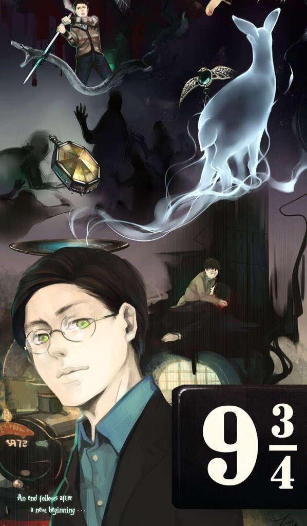 Anime summary of Harry Potter. 😍😍😍