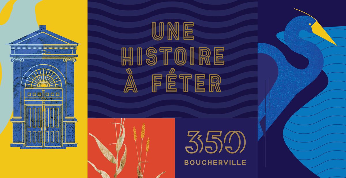 Inspo Finds 350e Anniversaire De Boucherville Branding By Emmanuelle Charneau Inspofinds