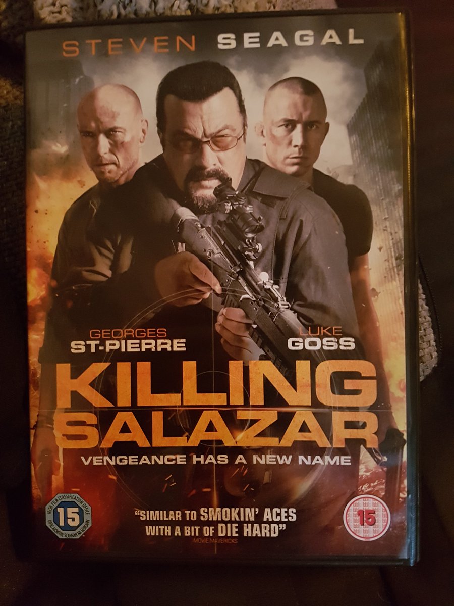 SamLDerry's tweet image. Watching this now.  See told you that you was a #TopActor didn't I @LukeGoss ? I mean playing alongside @sseagalofficial Maaaan 😘😘😘