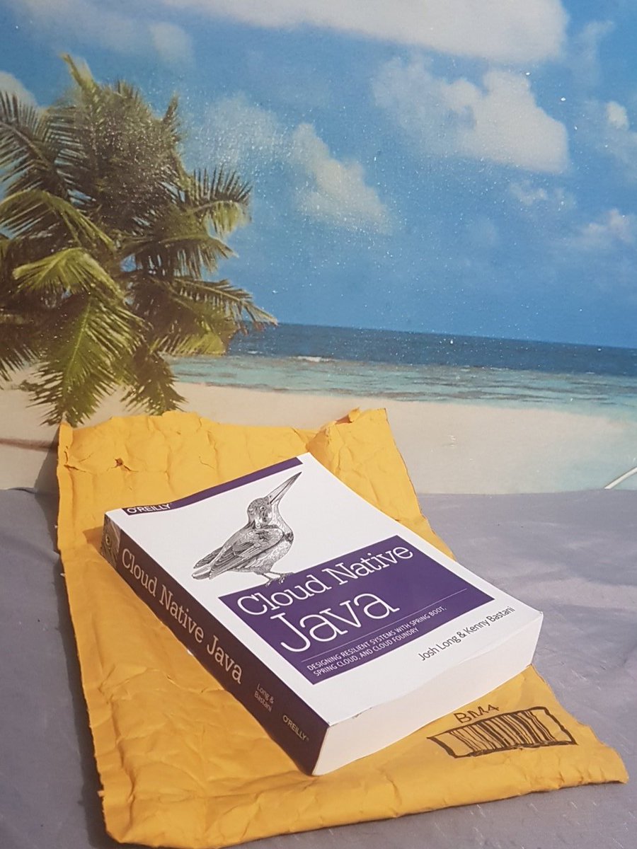 AzimovMichael's tweet image. How to make the most out of your day off 101:
Get your copy of @cloudnativejava and enjoy the view!