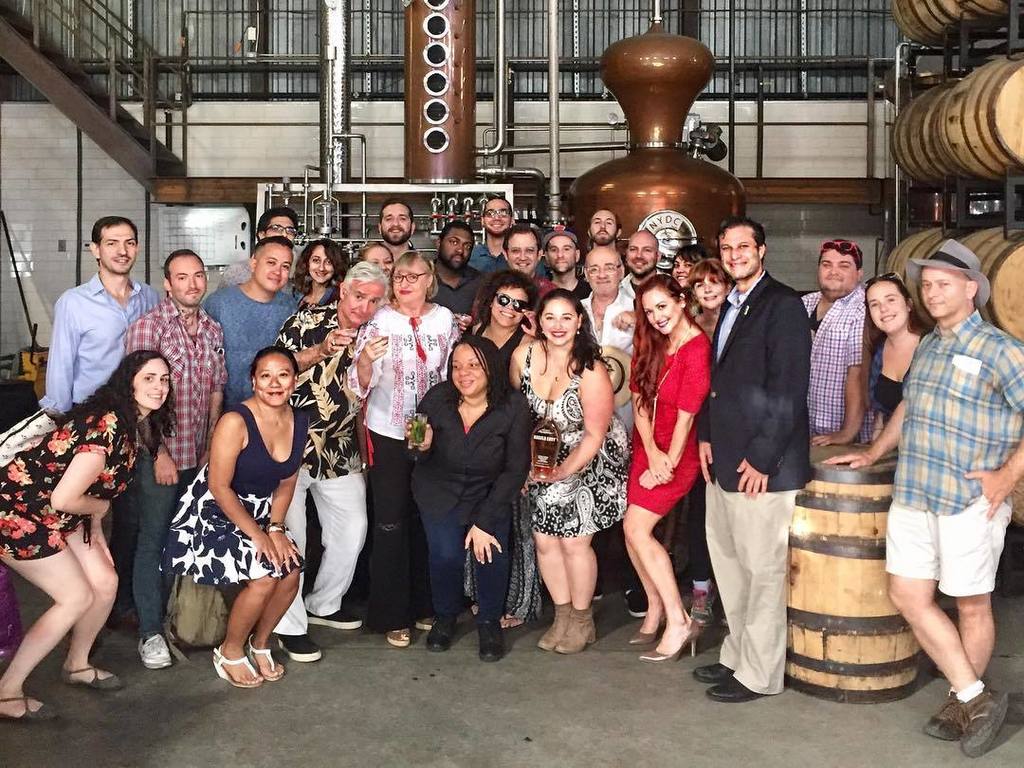 Great event today with Dale Degroff and Angels Envy at New York Distilling Company. There's still one week left to… ift.tt/2xGw8Bo