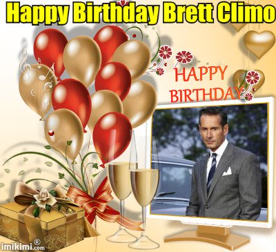 26th September in Australia 

Happy Birthday to Brett Climo 