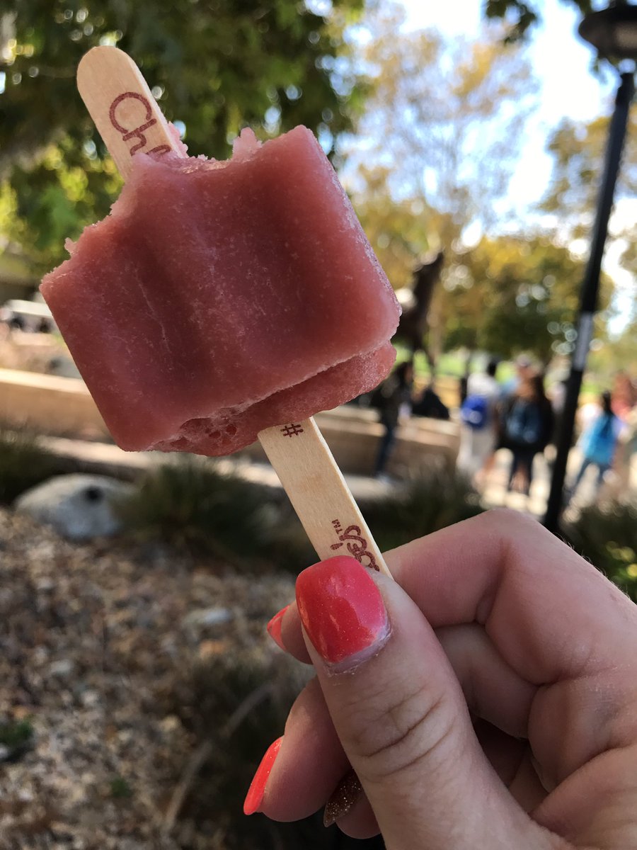 CSUSBofye's tweet photo. FREE POPSICLES in front of Wild Song! 🐺 Until we run out! 🙂 #csusb #askmecsusb https://t.co/V34fkpP2bl