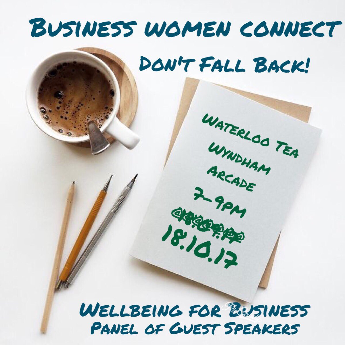 bwcowbridge's tweet photo. A fab event with a difference this Oct hosted in @waterlootea with @TLOnow @PSclairejacklin @hyggeretreats book here https://t.co/qHObFbNWjS https://t.co/obCNiB0rIq