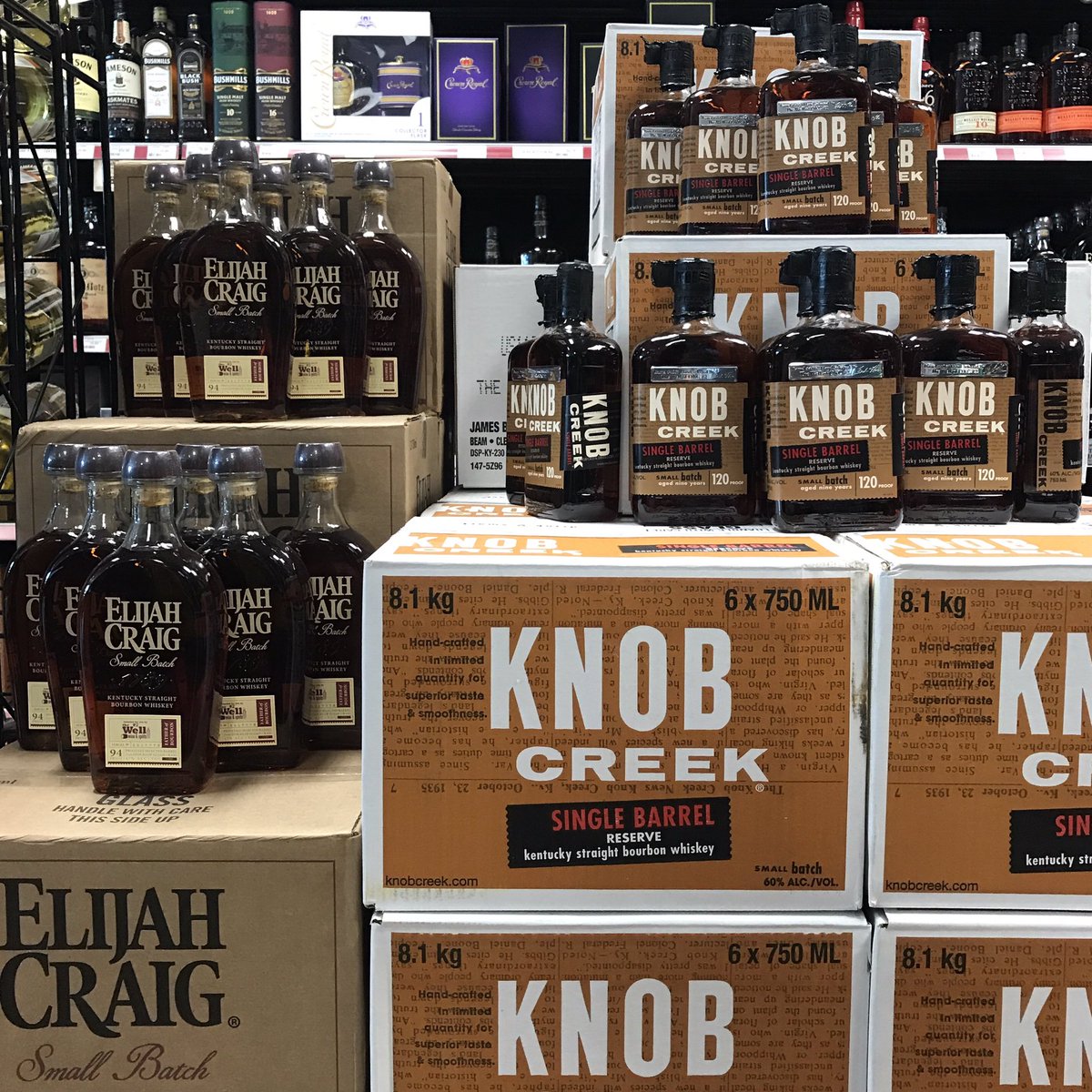 We now have two different hand selected bourbon barrels: @elijahcraig and <a href="/knobcreek/">Knob Creek</a>. Both are available exclusively at our store.