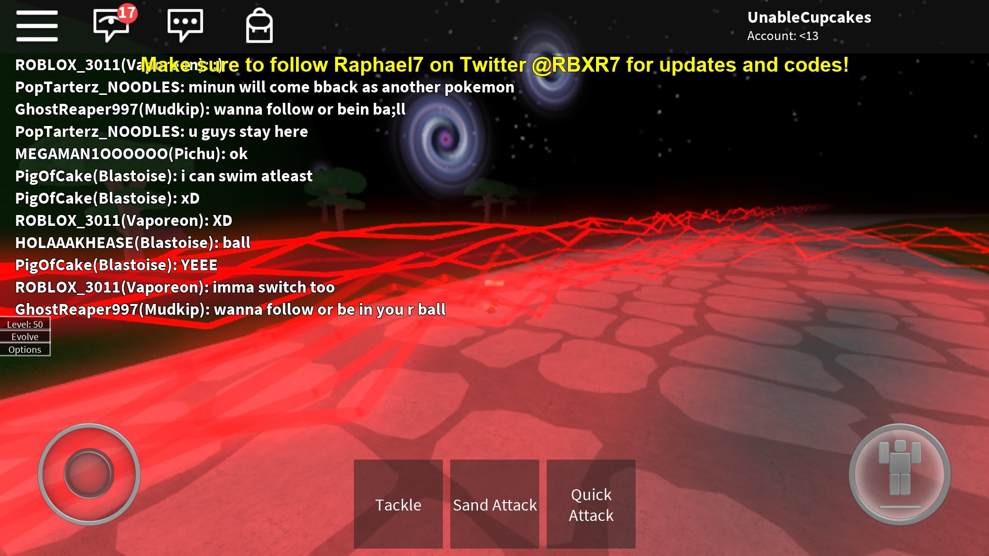 Jangles On Twitter Weird Stuff Going On With Roblox Pokemon