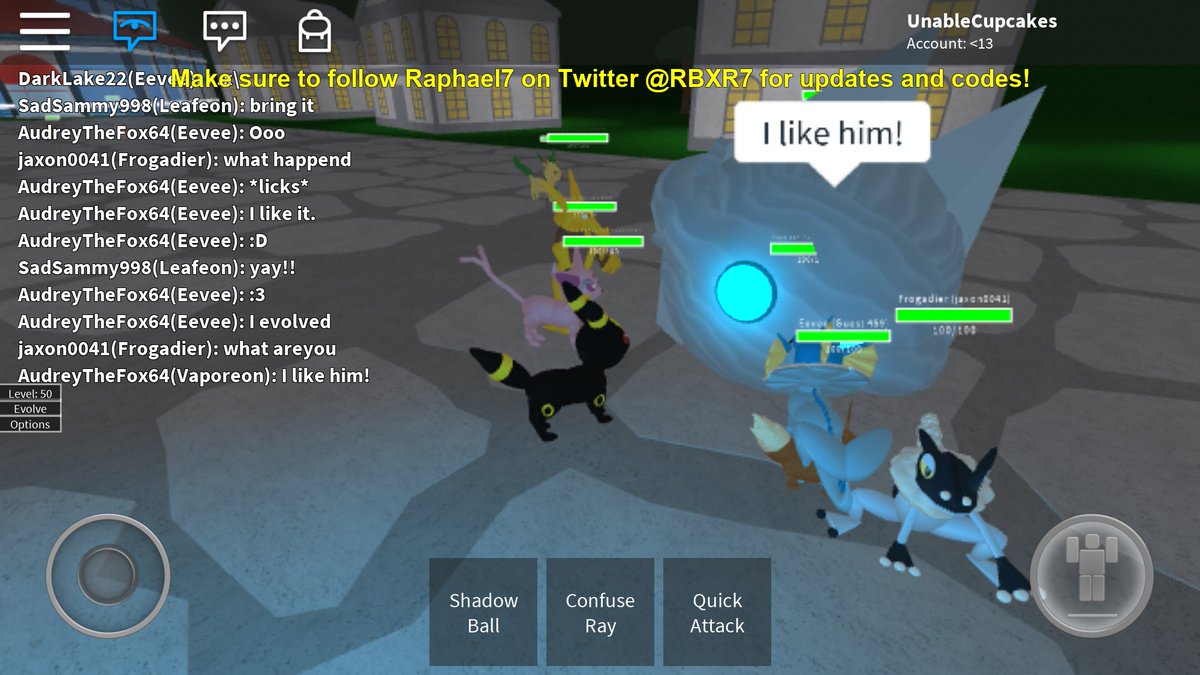 Jangles On Twitter Weird Stuff Going On With Roblox Pokemon Universe - raphael7 roblox
