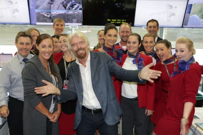 richardbranson's tweet image. Isn’t it time all businesses put people and the planet alongside profit? virg.in/oAg