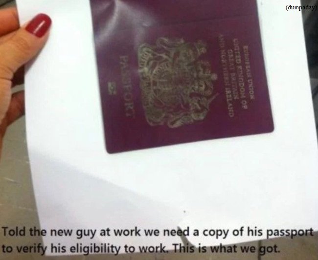 emptylegconnect's tweet photo. This is probably not a good sign if you're looking to hire someone to do a lot of traveling...#oops https://t.co/2mAdSlfGRN