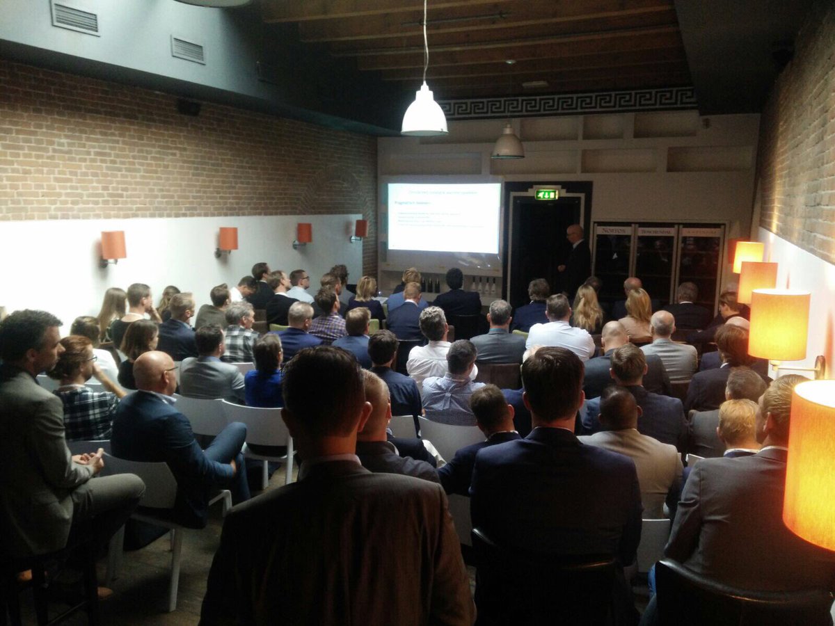 Volle bak bij de start van de Dutch Green Building Week; presentatie #circulair ontwerp en werkwijze van 'ons' WHT. <a href="/TVVL_/">TVVL</a>