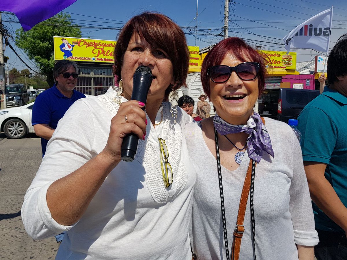 #Yomeatrevo @SecGral_PPD @MujeresGuillier <a href="/carmen_hertz/">Carmen Hertz</a> <a href="/elmostrador/">El Mostrador</a>  a ser solidaria con nosotras.  Miria Bazaez Carmen Hertz Distrito 8