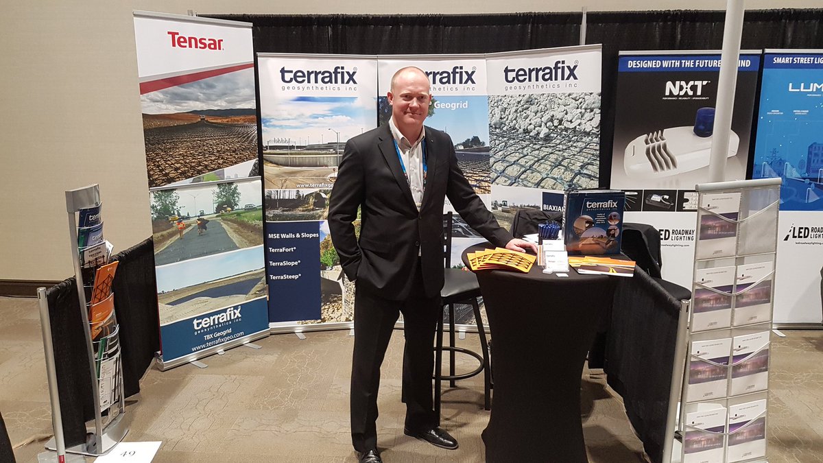 TerrafixGeogrid's tweet photo. Come see us at the 2017 TAC Conference &amp; Trade Show https://t.co/P2whJ9PrMB