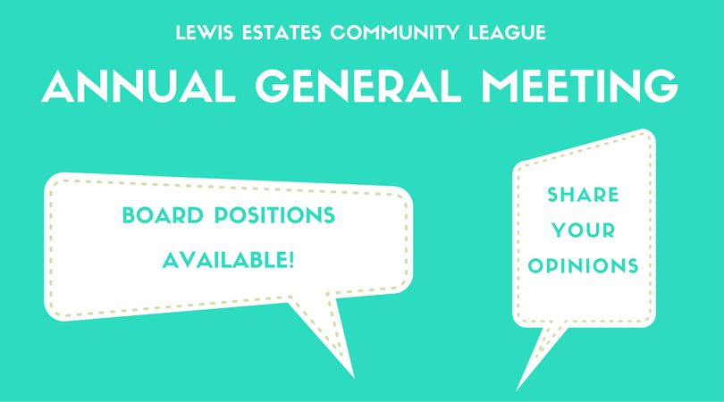 LewisEstatesCL's tweet photo. AGM is TONIGHT 6 pm @ Lewis Estates Golf Course Clubhouse. Join us for appetizers and information about our community. https://t.co/ayExnoZBBY