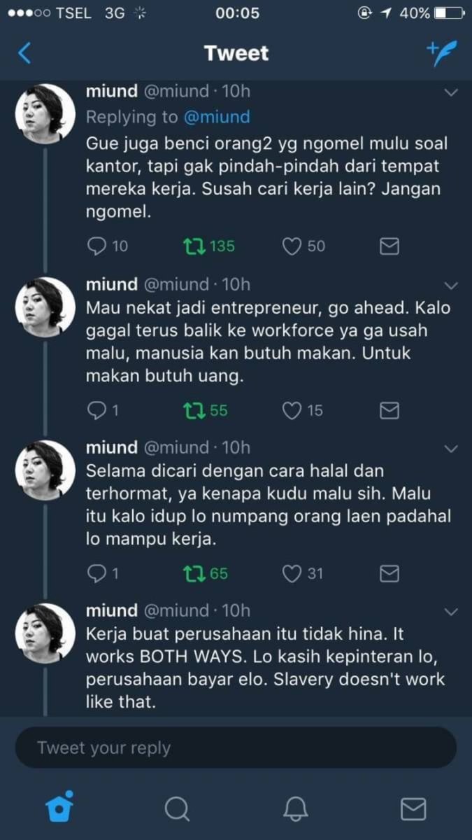 Jadi, "minta tolong gambarin rumah" adalah salah satu slavery jaman now..