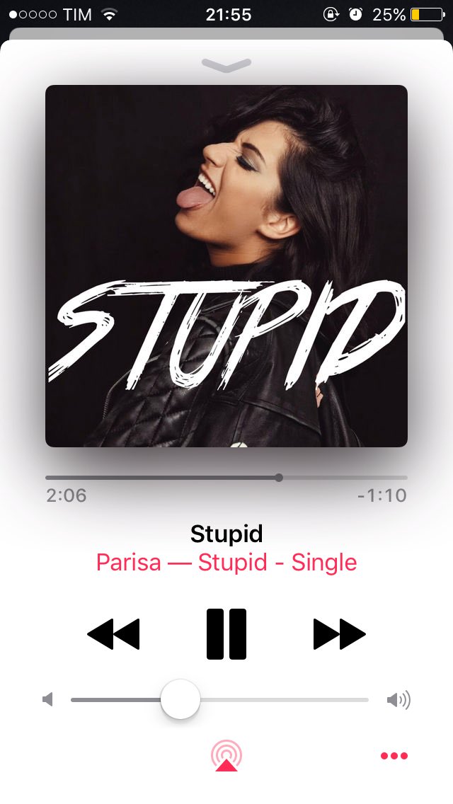 LaurMesha1's tweet photo. "Stupid" @Parisa Best song I've heard, I do not sleep without hearing it 
' from Saudi Arabia 🇸🇦 🇸🇦' https://t.co/JBIGC9a20O