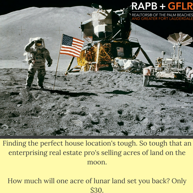 GFLRealtors's tweet photo. We'll see you on the moon! 

#moon #locationlocationlocation #realestateinvesting https://t.co/QAz5N1Wq9q