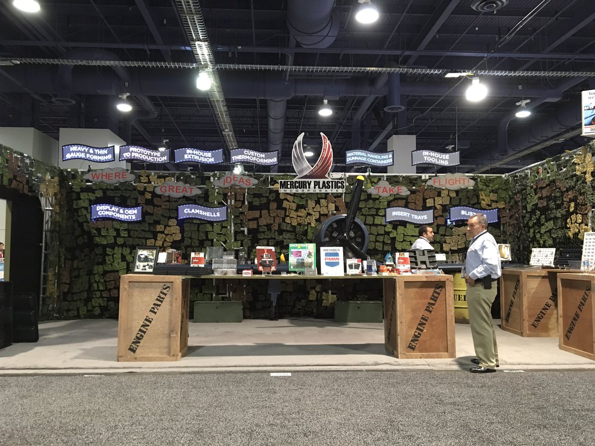 We're excited for day one of #PACKEXPO stop by booth 7933 to see what's new with Mercury Plastics #MPIchi