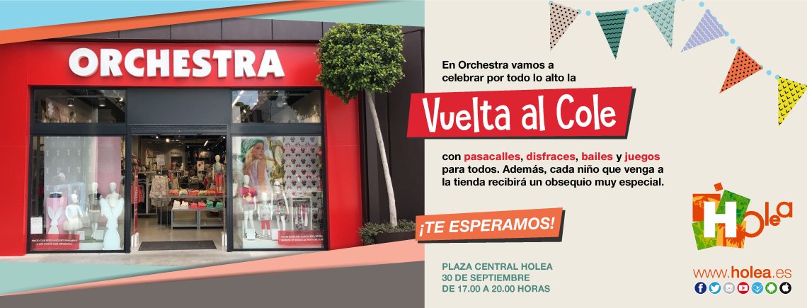 HoleaHuelva (@holeahuelva) on Twitter photo ¡No hagas planes para tus peques este sábado que no estarán mejor que en la #fiesta de #VueltaalCole que celebrará <a href="/Orchestra_eshop/">Orchestra-Prémaman</a>! 🎉🎉 ¡No hagas planes para tus peques este sábado que no estarán mejor que en la #fiesta de #VueltaalCole que celebrará <a href="/Orchestra_eshop/">Orchestra-Prémaman</a>! 🎉🎉