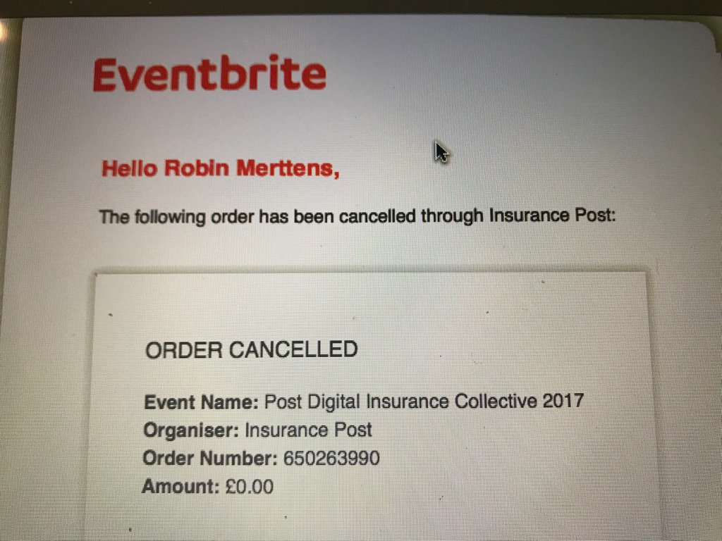 Booted out of Digital Insurance Collective with <a href="/pgc_at_work/">Paolo Cuomo</a>. If you have too feel free to join us <a href="/InsTech_London/">InsTech</a>.