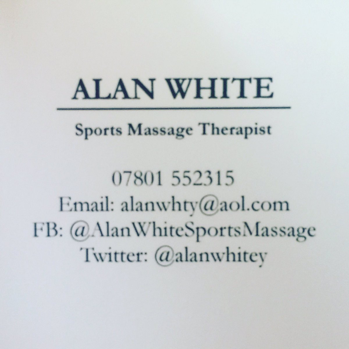 alanwhitey's tweet photo. Call me to book in!! https://t.co/hQaJodSvw7