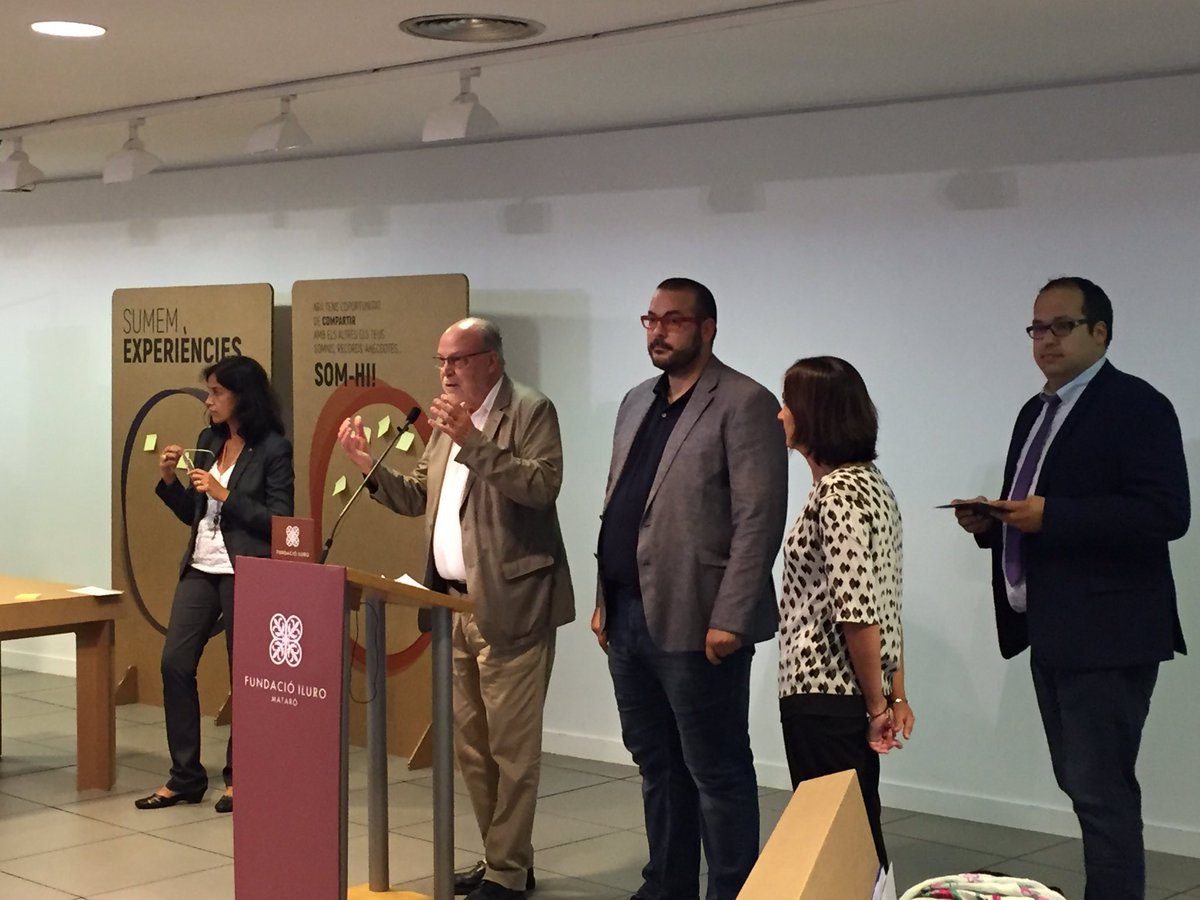MaristesCat's tweet photo. Inauguració de l'exposició "Maristes: 200 i+" a la @FundacioIluro de #Mataró. @Valldemia https://t.co/NE3ia0CTkQ