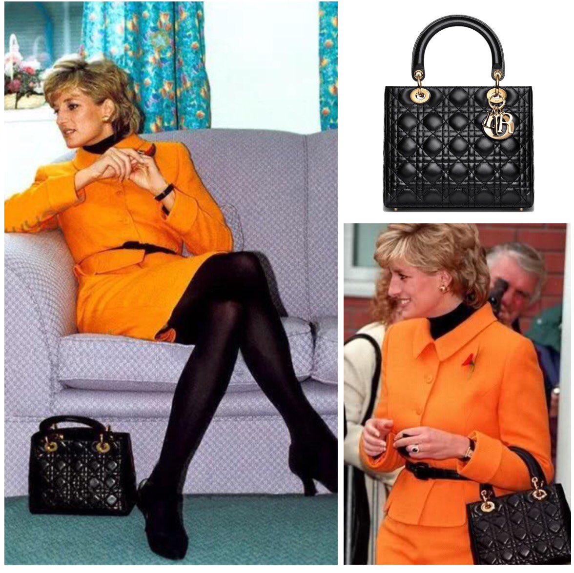 Lady Dior Handbag Princess Diana | semashow.com