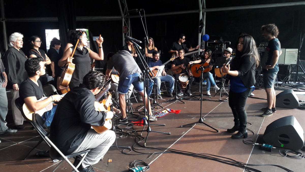 Participación exitosa de FASAMCAT en la Merce 2017...con ensamble de cuatro (Venezuela), Mitami (Paraguay) y Ame tauna (Bolivia)...