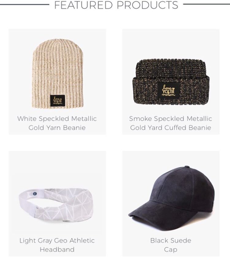 Celebrate falls golden nights w/ new products! Metallic Gold Yarn beanies have arrived!!!💛 Also releasing suede, plaid caps, &amp; headbands!