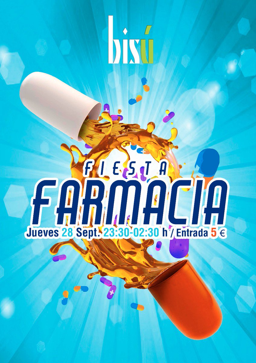 FARMACIAUSAL17's tweet photo. 🎉La fiesta inaugural de cada año llega este Jueves 😏🍻 A partir de mañana venta de entradas en la cafetería👏🏽🔝CORRED TODOS QUE VUELAN 💃🏽🎉🍾🆒 https://t.co/G9D8U3k1wc