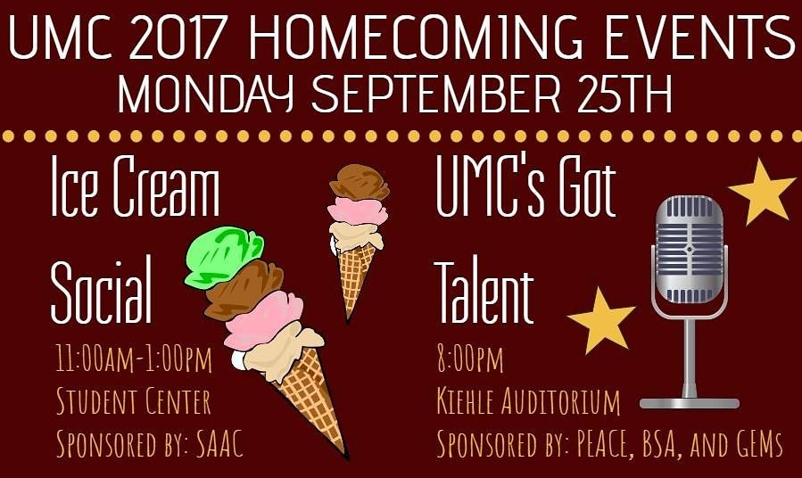 UMC_GEE's tweet photo. Today's activities to kick off #homecoming week!!
#RallywithRegal #bleedmaroonfinishgold https://t.co/WmOb9Volw3